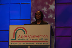 Vonetta Flowers - Annie Glenn Awardee 2006