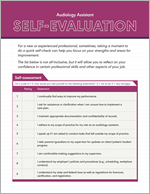 Audiology Assistants Self-Evaluation