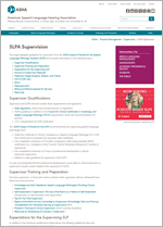 SLPA Supervision