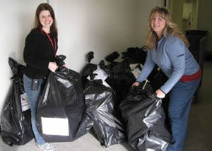 Holiday drive yields bags of toys and clothing